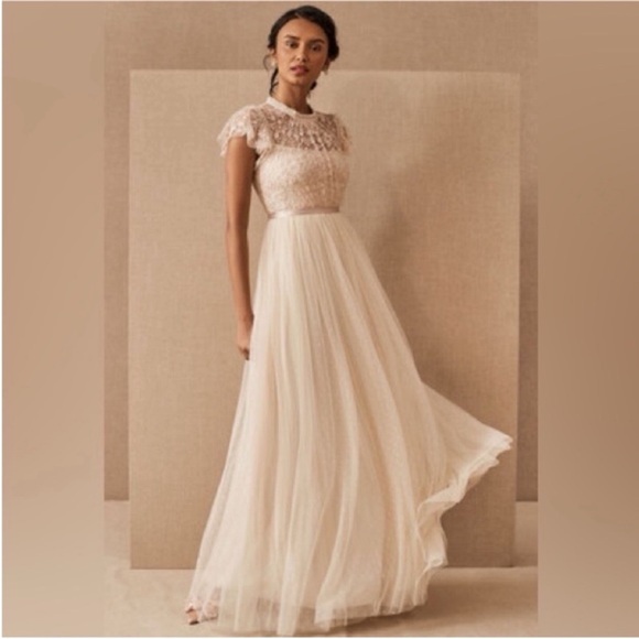 BHLDN Dresses & Skirts - BHLDN Needle & Thread Giselle Bodice Gown